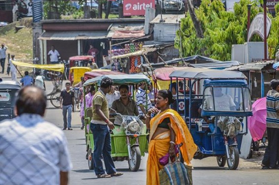 Women traffic cops avoid drinking water on duty Women traffic cops avoid drinking water on duty